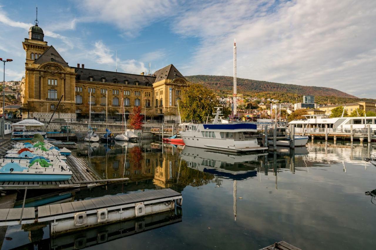 Hotel Touring Au Lac Neuchâtel Exterior foto